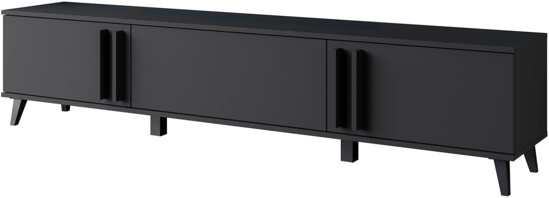 Home affaire Lowboard Helsinki TV-Kommode | Schwarz