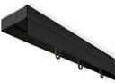SN DECO GROUP Gardinenschiene Vorhangschiene SH | Schwarz