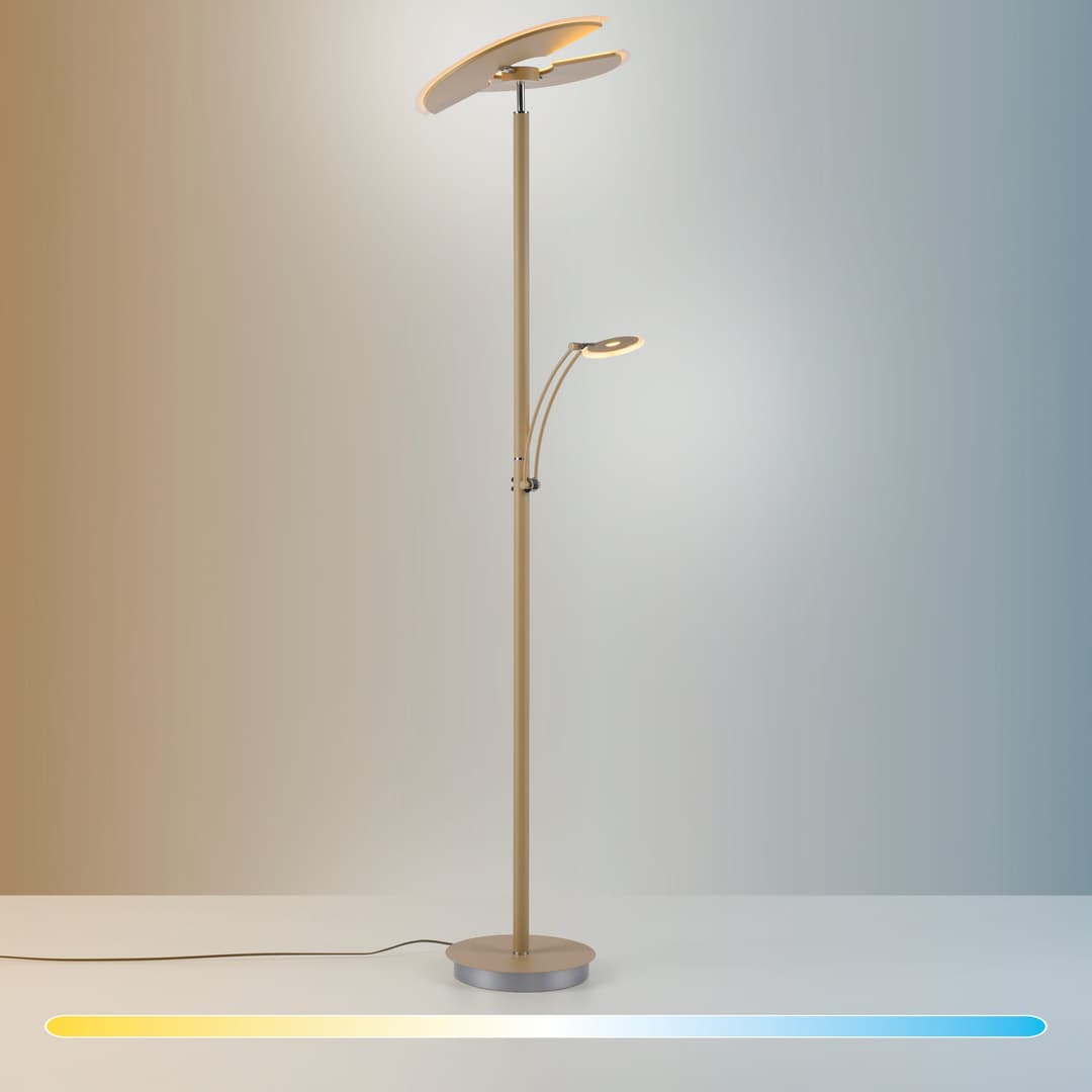 Paul Neuhaus LED Deckenfluter ARTUR | Beige