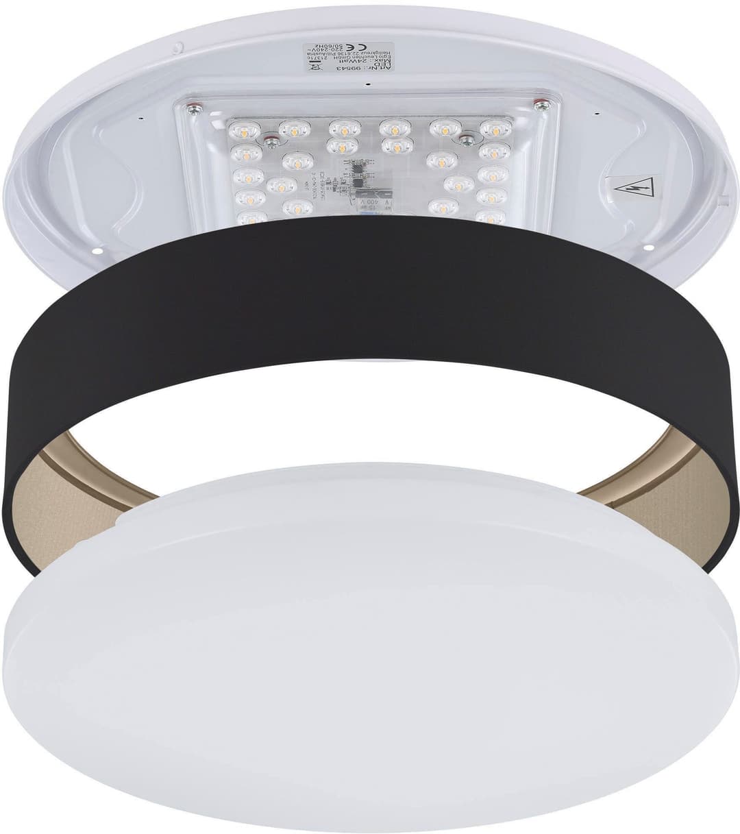 OTTO home LED Deckenleuchte Merryn | Schwarz