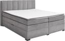 ED EXCITING DESIGN Boxspringbett Pescara | Grau 3