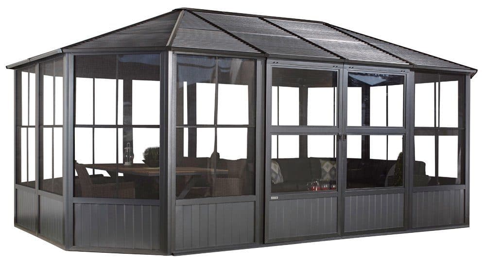 Sojag Pavillon Charleston 12x18 | Grau