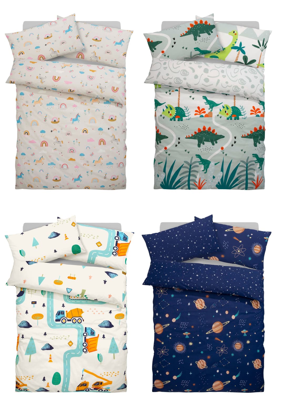 OTTO home Kinderbettwäsche CUDDLEE | Blau