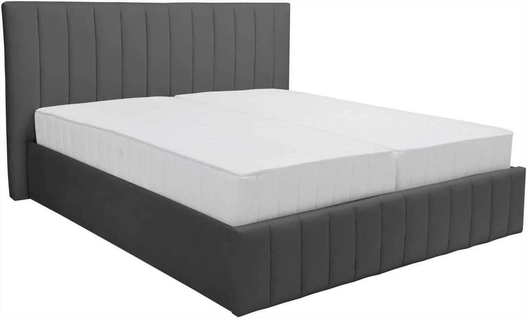 Home affaire Polsterbett Effy | Grau