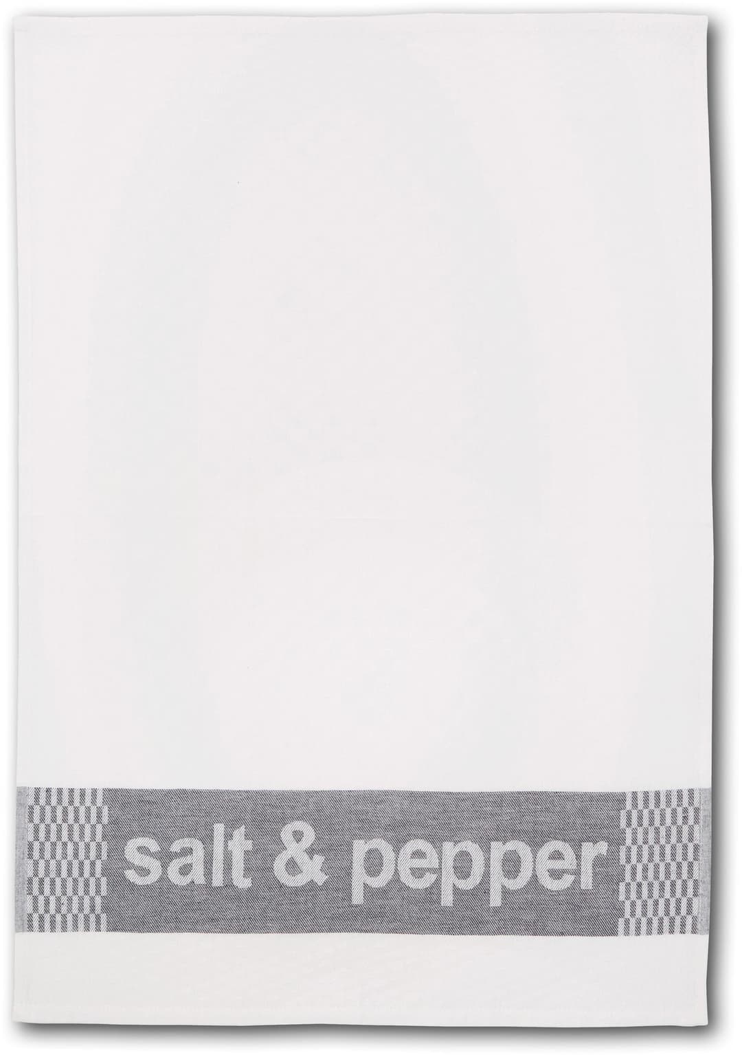 Dyckhoff Geschirrtuch Salt & Pepper | Grau