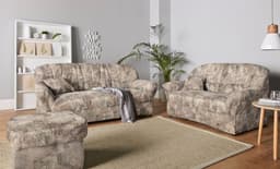 DOMO collection Polstergarnitur Bahia | Braun
