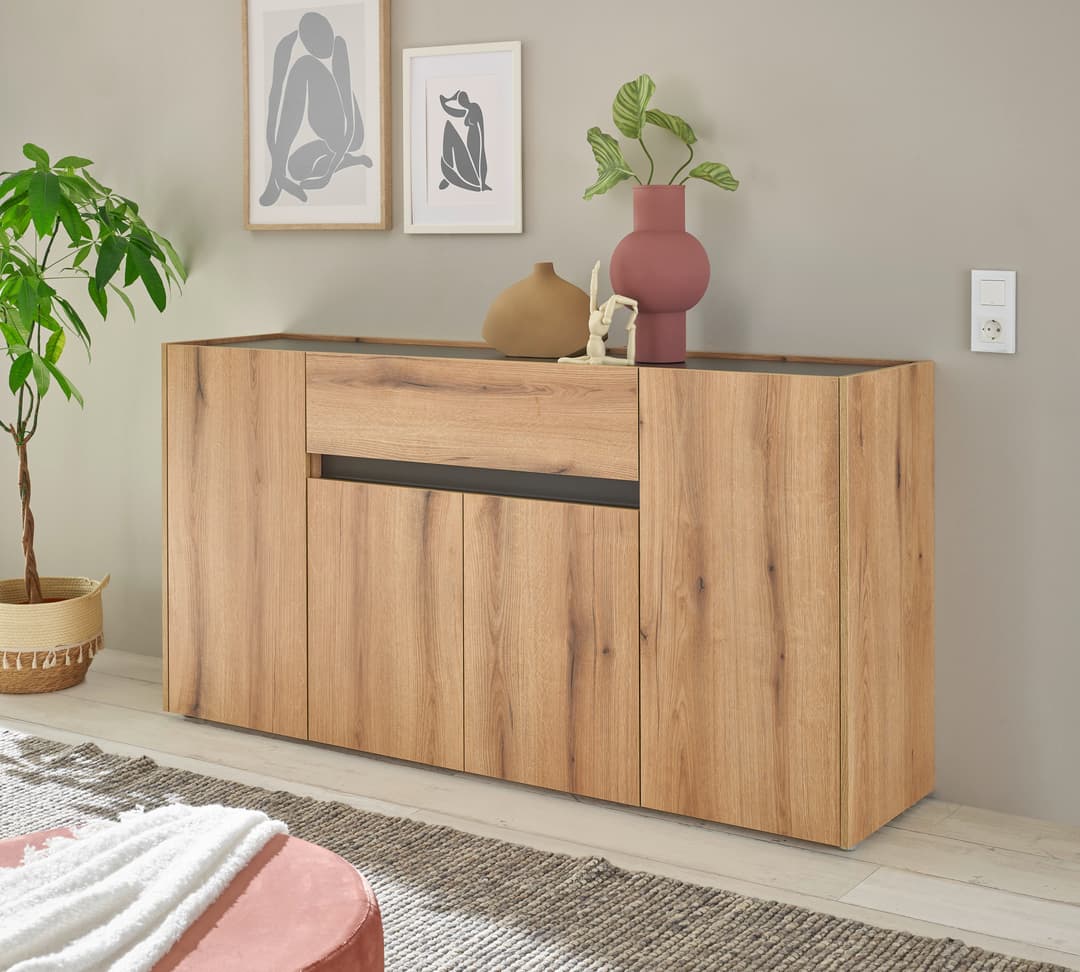 Home affaire Sideboard City/Giron | Holztöne