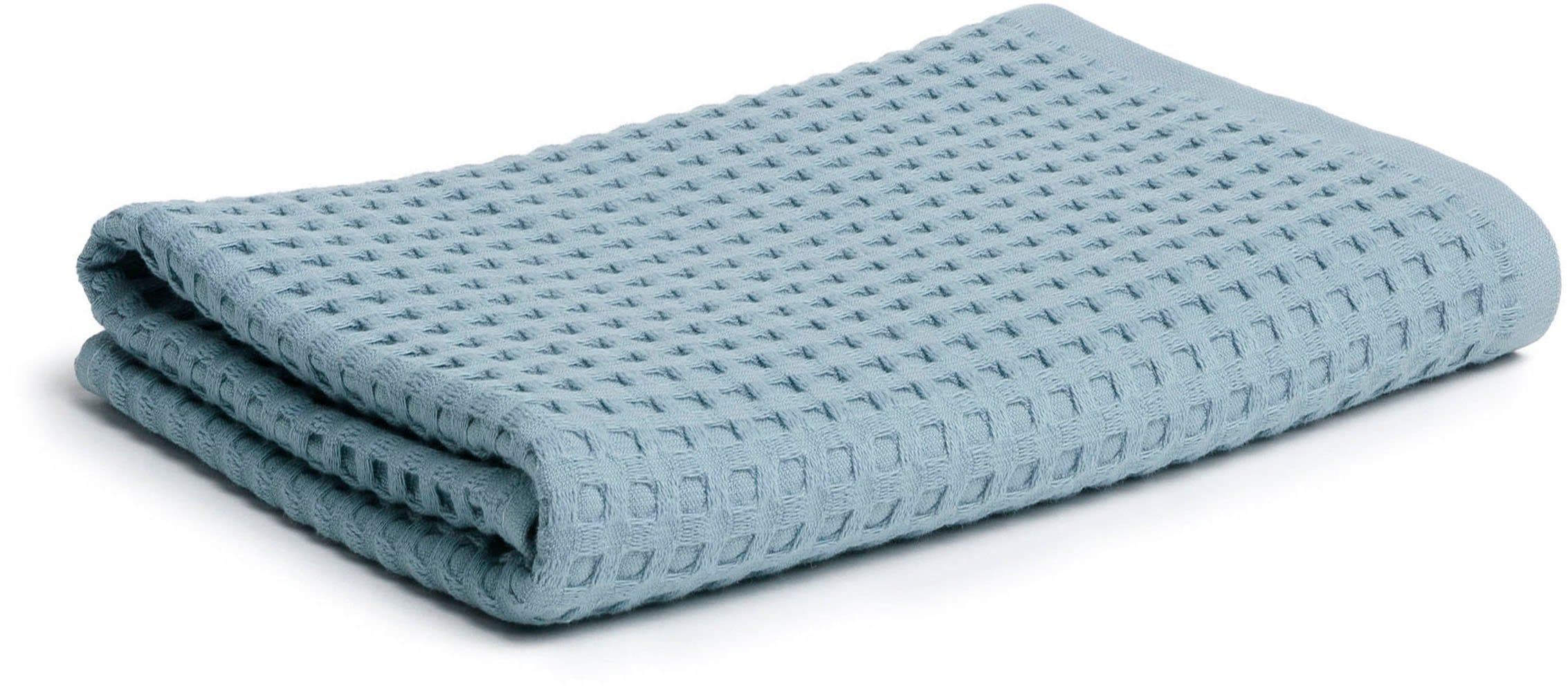 Möve Handtuch Piquée | Blau