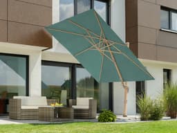 Schneider Schirme Ampelschirm »Rhodos Twist Loft« | Grün