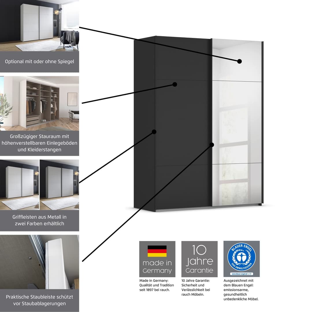 rauch CONTIDO Schwebetürenschrank | Beige