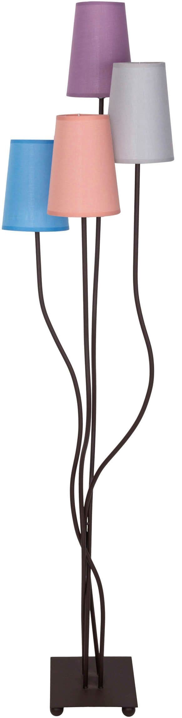 Näve Stehlampe BOHO | Mehrfarbig