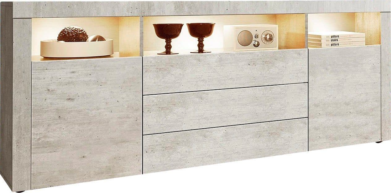 borchardt Möbel Sideboard Santa Fe | Grau