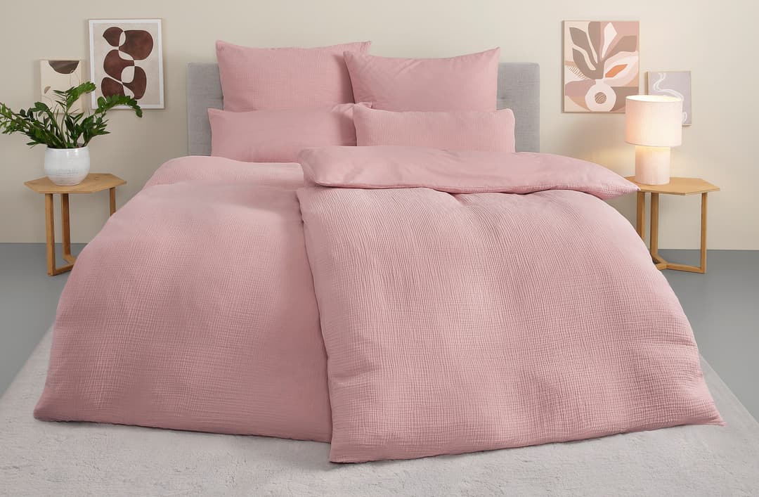 OTTO home Wendebettwäsche Sari3 | Rosa