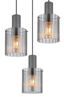 GLOBO LIGHTING Hängeleuchte TULIVAR | Grau 4