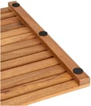 WENKO Duschmatte Indoor & Outdoor Acacia | Braun 4