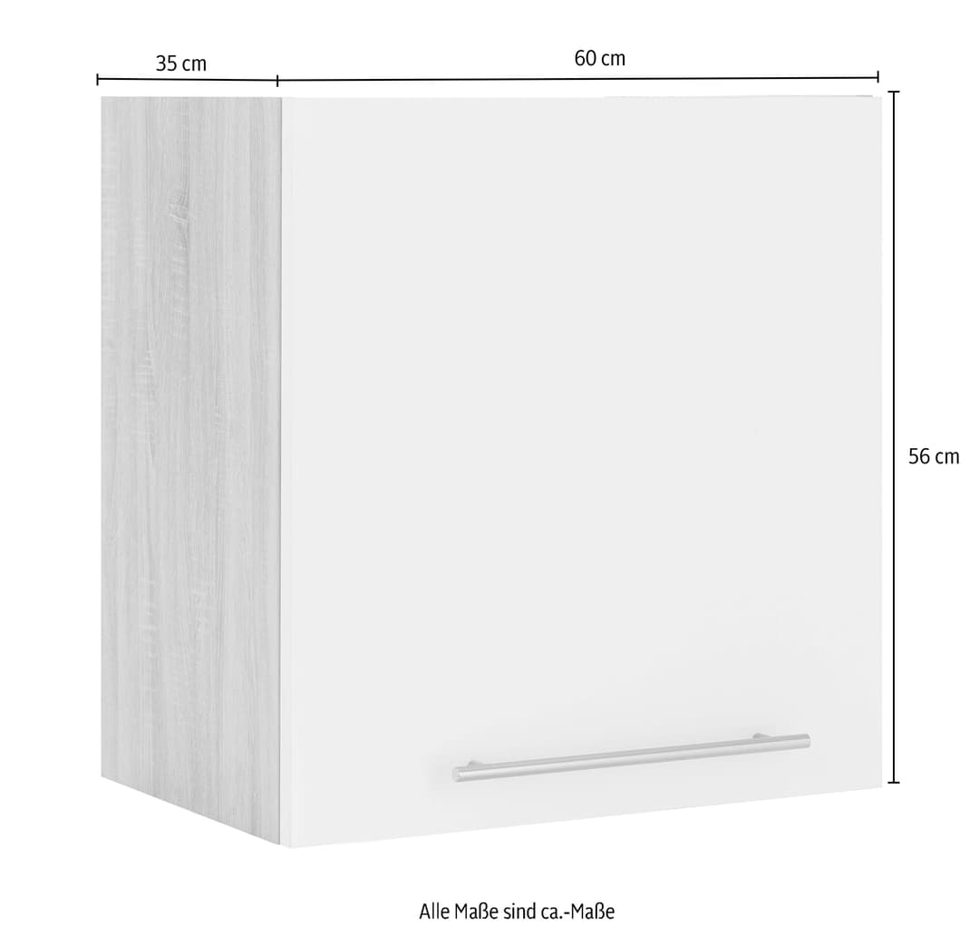 wiho Küchen Hängeschrank Flexi2 Breite 60 cm | Beige