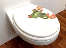 ADOB WC-Sitz Frosch | Mehrfarbig