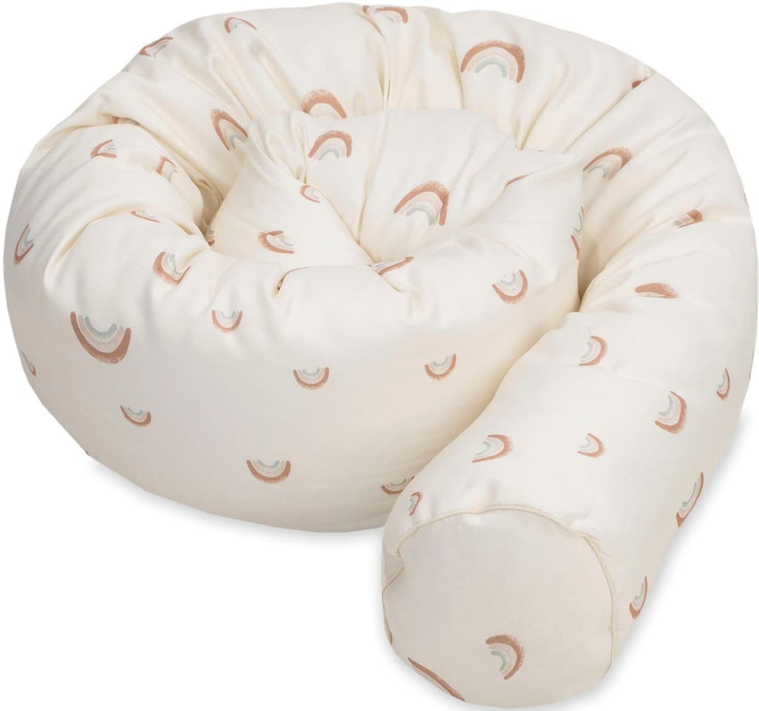Julius Zöllner Nestchenschlange Organic, Rainbow | Beige
