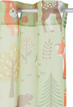 OTTO home Gardine Waldtiere | Grün