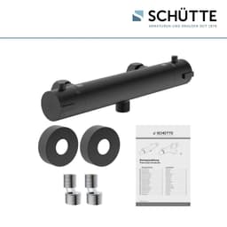 Schütte London Duscharmatur | Schwarz