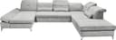 ED EXCITING DESIGN Wohnlandschaft Melfi | Grau 2