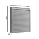 Bischof Medizinschrank Salus | Silber 4