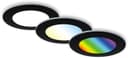 Briloner Leuchten LED Einbauleuchte 3er Set | Schwarz
