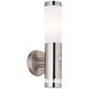 Brilliant LED Außen-Wandleuchte BOLE | Silber 3