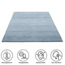 THEKO Gabbeh Uni Wollteppich | Blau 3