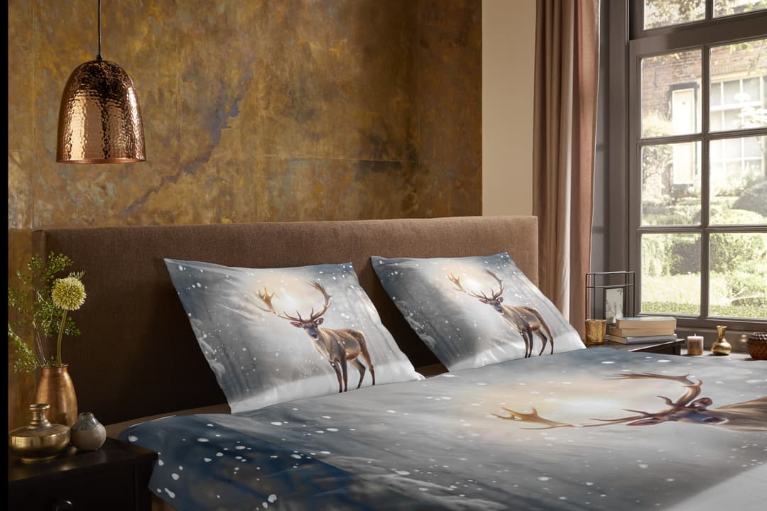 PURE luxury collection Wendebettwäsche Jeppe | Grau