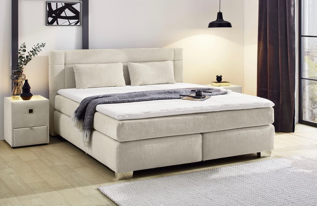 Jockenhöfer Gruppe Boxspringbett Romana | Beige