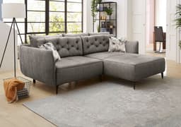 Jockenhöfer Gruppe Ecksofa Salo L-Form | Grau