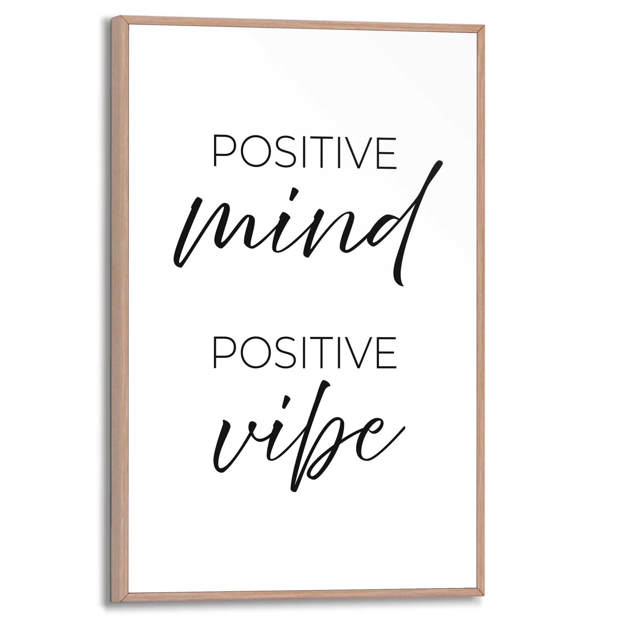 Reinders! Poster Positive Vibes | Schwarz