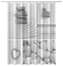 ADOB Duschvorhang Stones | Grau