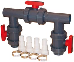 KWAD Bypass-Set Bypass Kit D50 | Schwarz