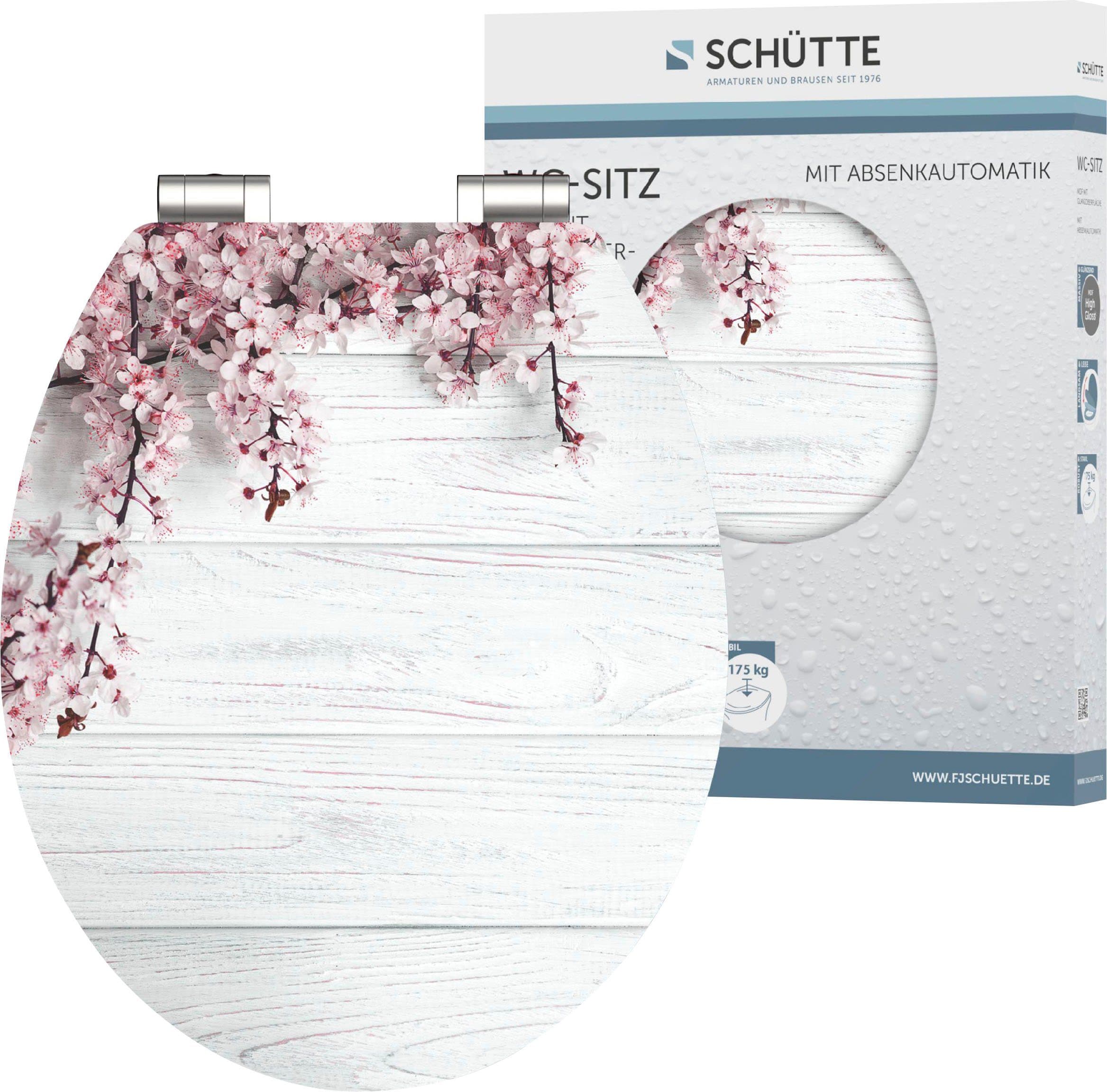 Schütte WC-Sitz Flowers&Wood | Mehrfarbig