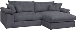 Home affaire Ecksofa Soft&Cosy XXL L-Form | Grau