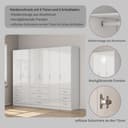 OTTO home Kleiderschrank Trento | Weiß 4
