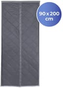 Maximex Türvorhang Wärmeschutz 2in1 | Grau 2