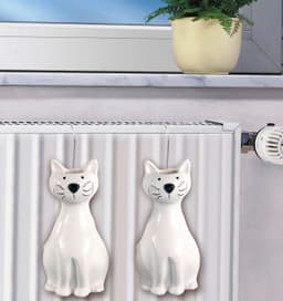 Wenko Luftbefeuchter Katze | Weiß
