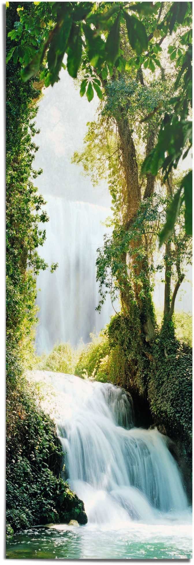 Reinders! Poster Wasserfälle von Zaragoza | Mehrfarbig