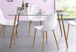 OTTO home Glastisch Miller | Transparent