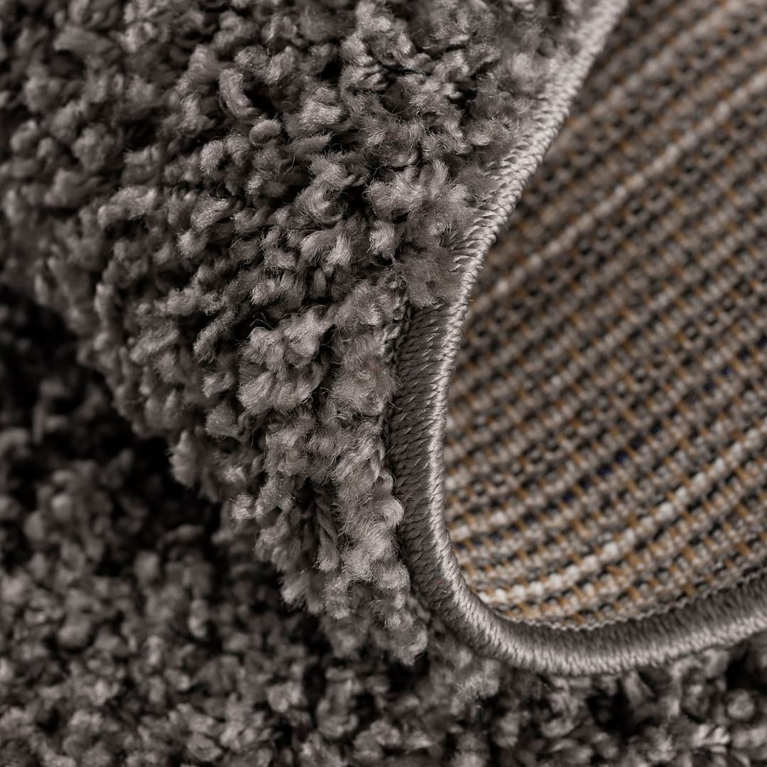 Sanat Hochflor-Teppich LOCA | Grau