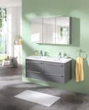 welltime Spiegelschrank Torino | Grau