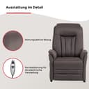 Duo Collection TV-Sessel Siena | Braun 4