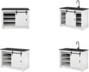 Home affaire Spülenschrank Sherwood | Weiß 3