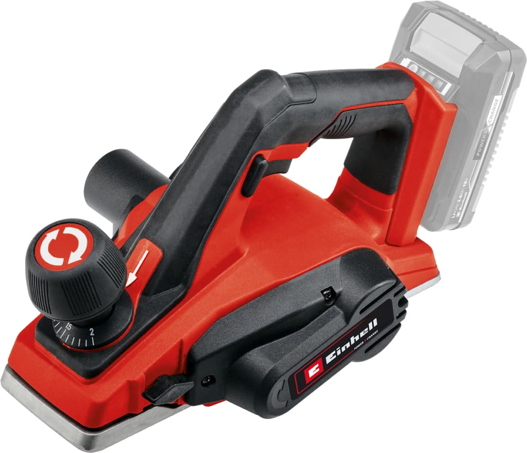 Einhell Akku-Elektrohobel TE-PL 18/82 Li - Solo | Rot