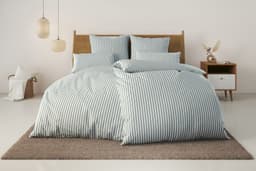 LeGer Home by Lena Gercke Bettwäsche Linnea | Grün