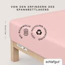 Schlafgut CASUAL Spannbettlaken | Rosa 2