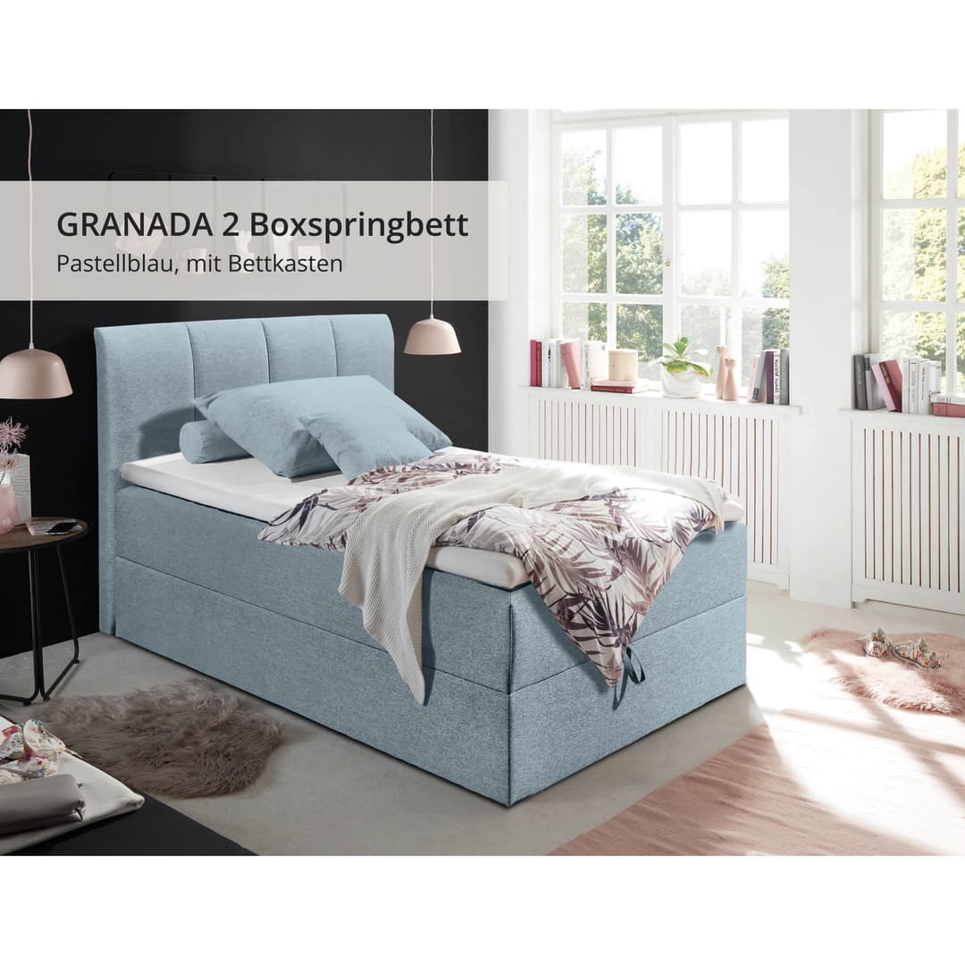 ED EXCITING DESIGN Boxbett "Granada" | Blau